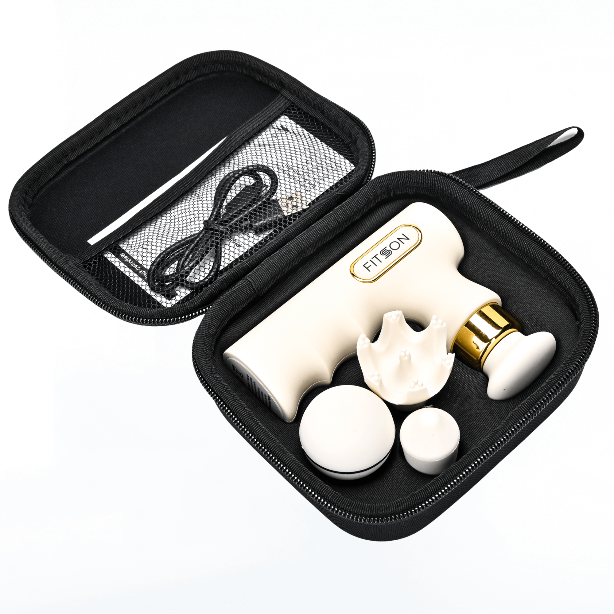 Massage Gun Cream Color packbag